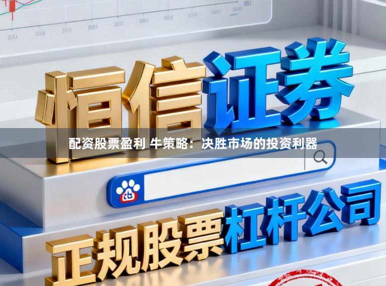 配资股票盈利 牛策略：决胜市场的投资利器