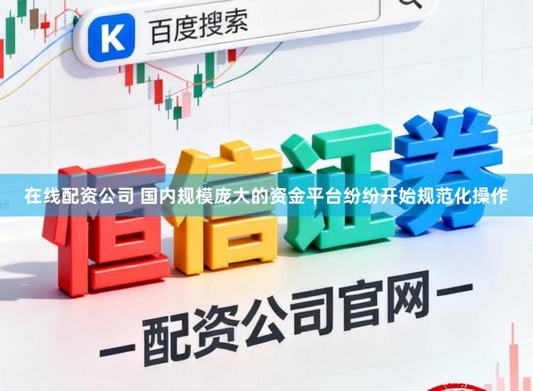 在线配资公司 国内规模庞大的资金平台纷纷开始规范化操作